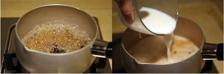 锅煮奶茶步骤2